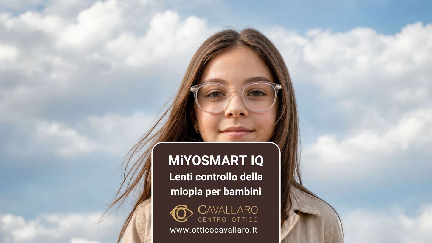 MiYOSMART IQ: lenti controllo miopia bambini a Padova e Venezia